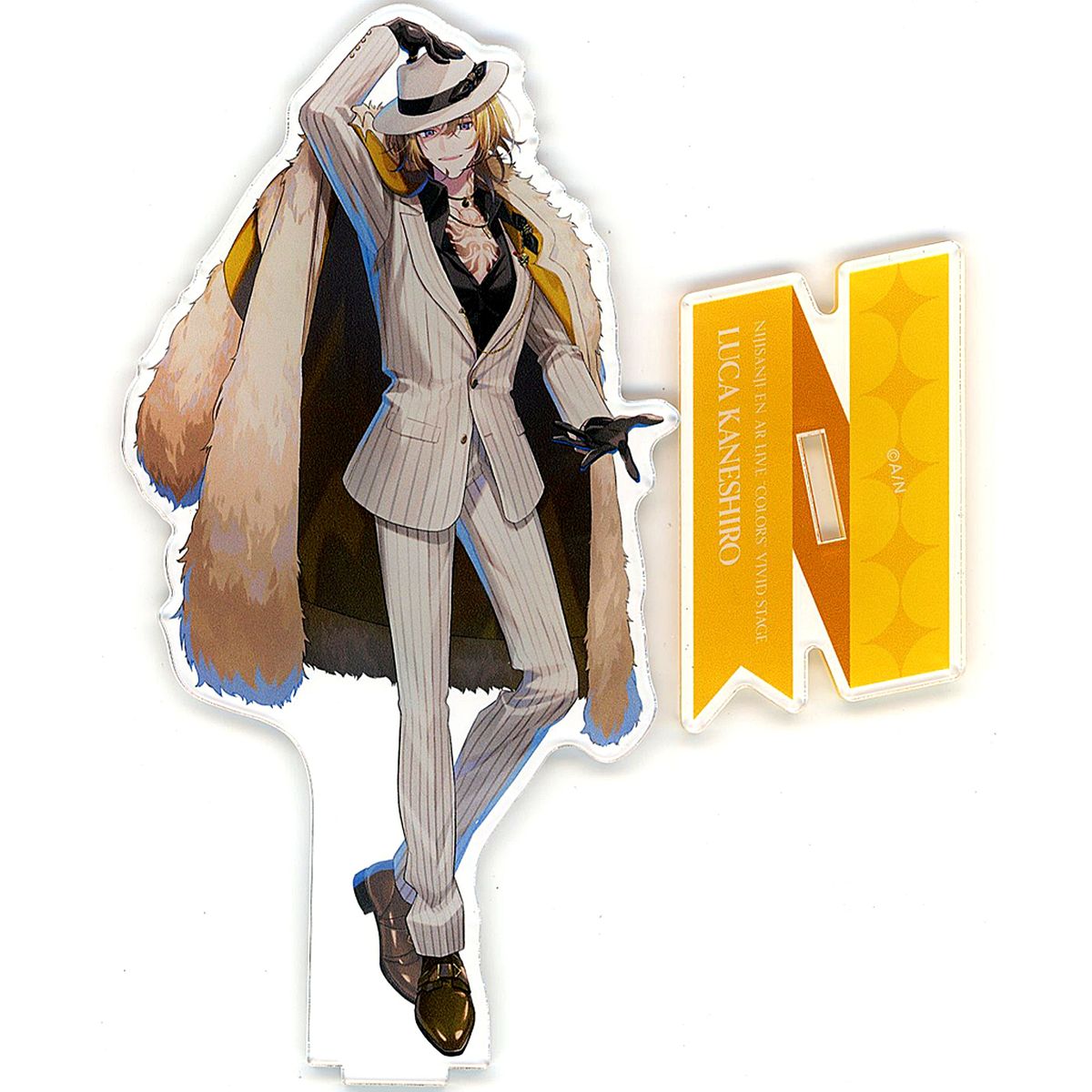 Luca Kaneshiro Virtual YouTuber Nijisanji Acrylic Stand NIJISANJI EN AR LIVE "COLORS" [USED]