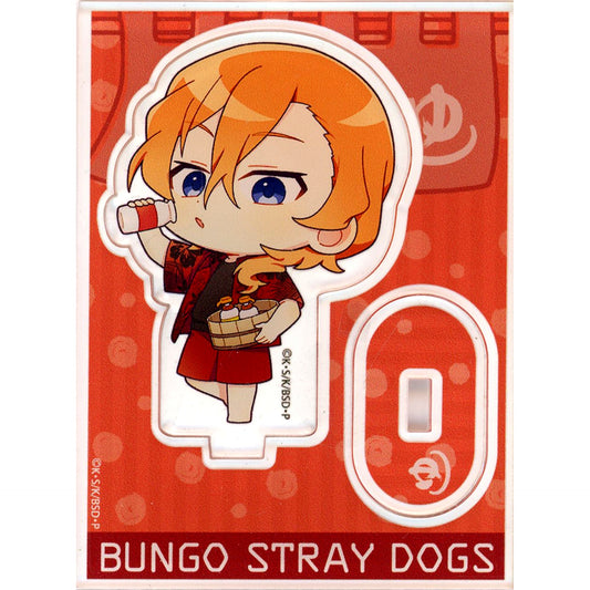 Chuya Nakahara Bungo Stray Dogs x Gokurakuyu Raku Spa Welcome to Sento Port Mafia Rest Edition Trading Acrylic Stand [USED]
