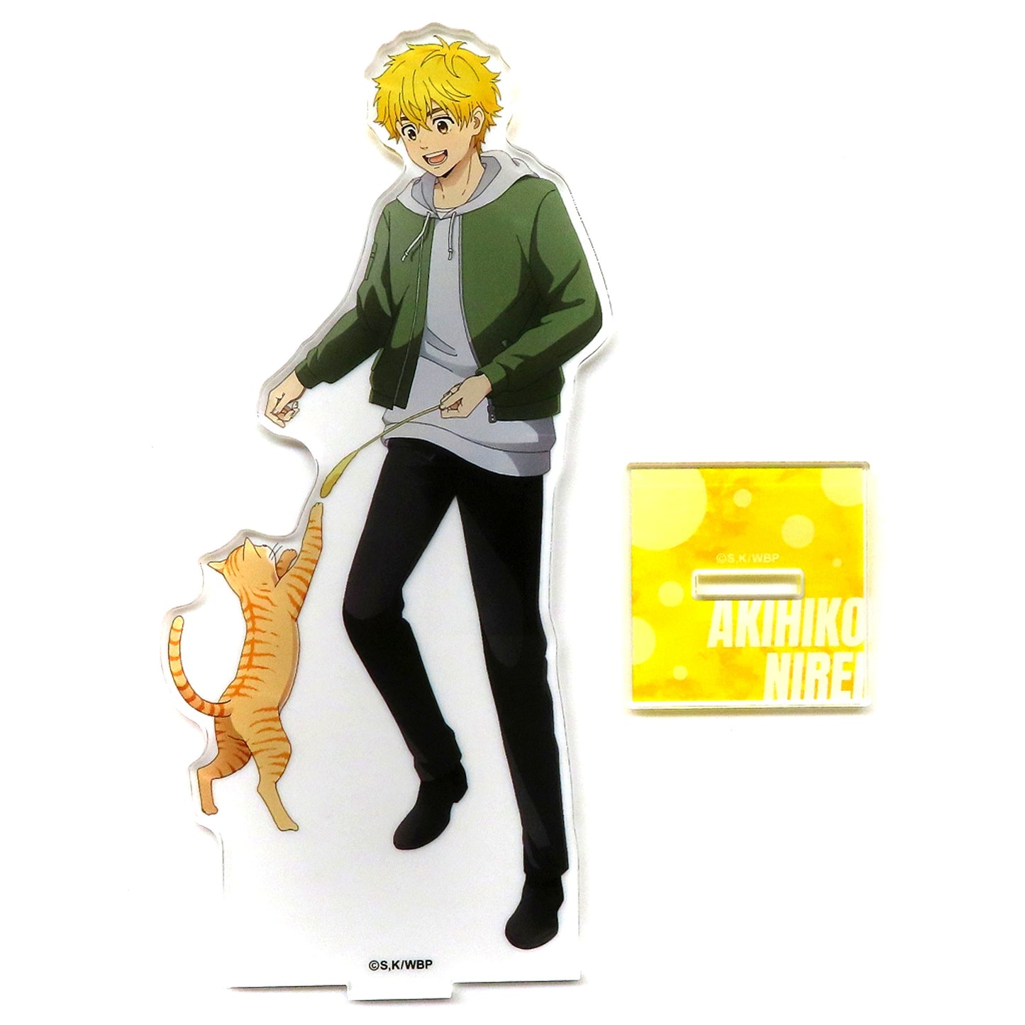 Akihiko Nirei Wind Breaker x Karaoke Manekineko Acrylic Stand [USED]