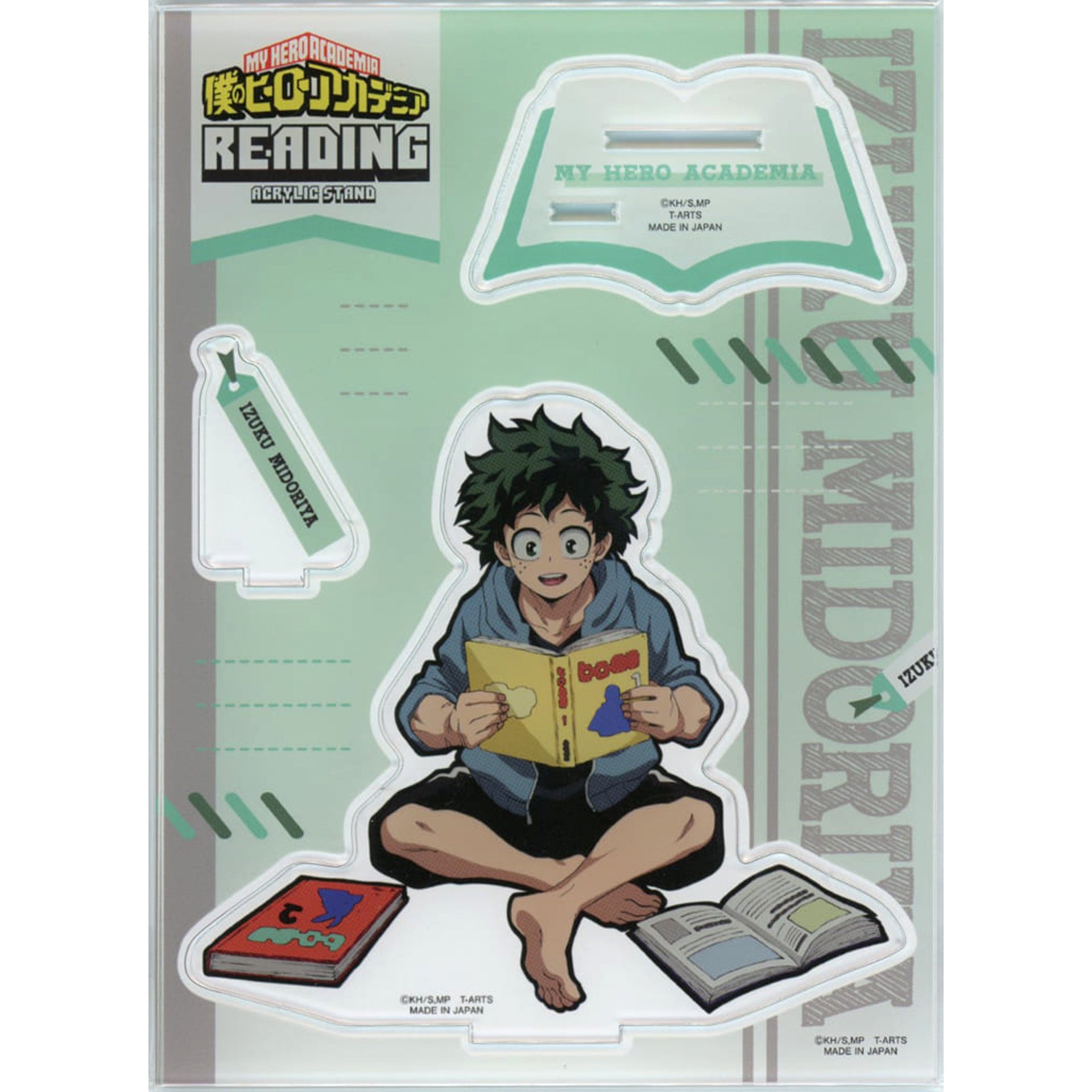 My Hero Academia Izuku Midoriya Reading Acrylic Stand Plate Acrylic Stands [USED]