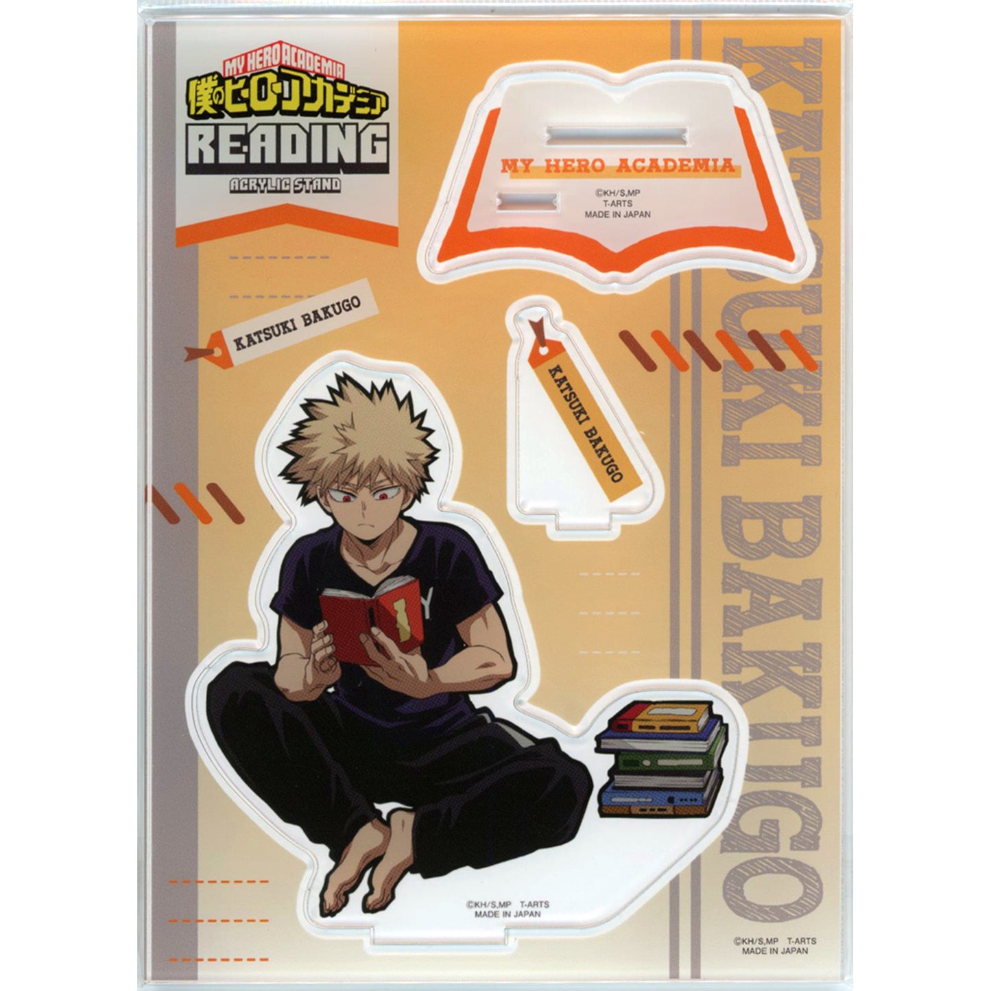 Katsuki Bakugo Reading Acrylic Stand Plate My Hero Academia [USED]