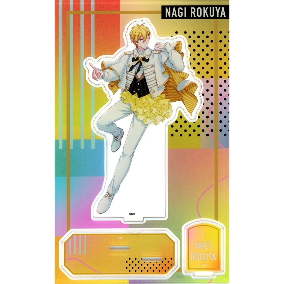 Nagi Rokuya IDOLiSH7 Acrylic Stand 8th Anniversary Visual Original Version [USED]