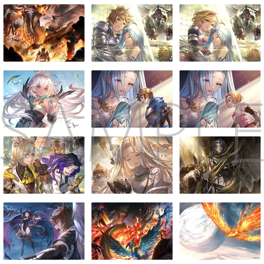 Granblue Fantasy All 12 Types Set Acrylic Panel Collection Vol.2 [USED]