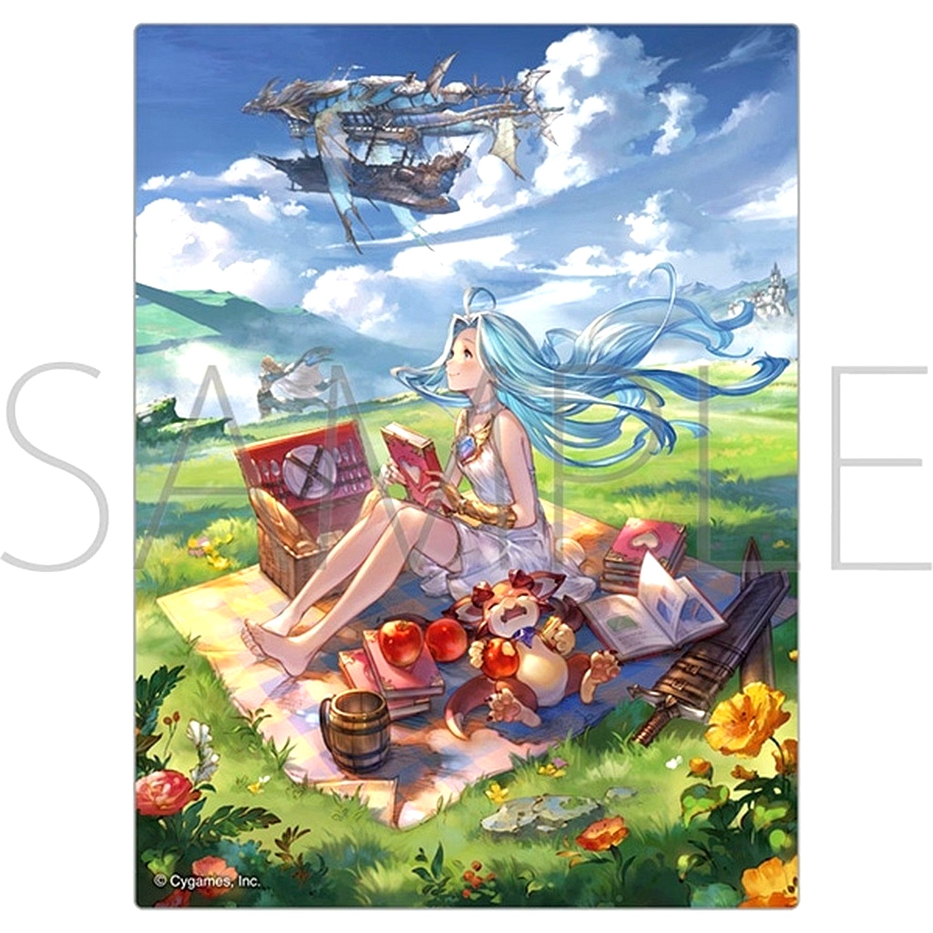7th Anniversary Key Visual A Granblue Fantasy Noble Art [USED]