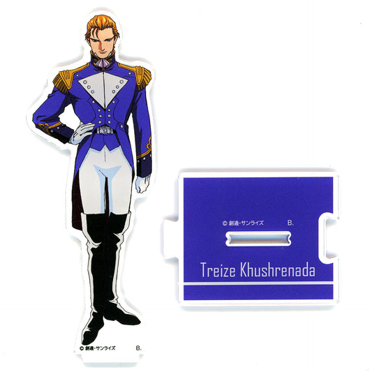Treize Khushrenada Mobile Suit Gundam Wing Connecting Acrylic Stand [USED]