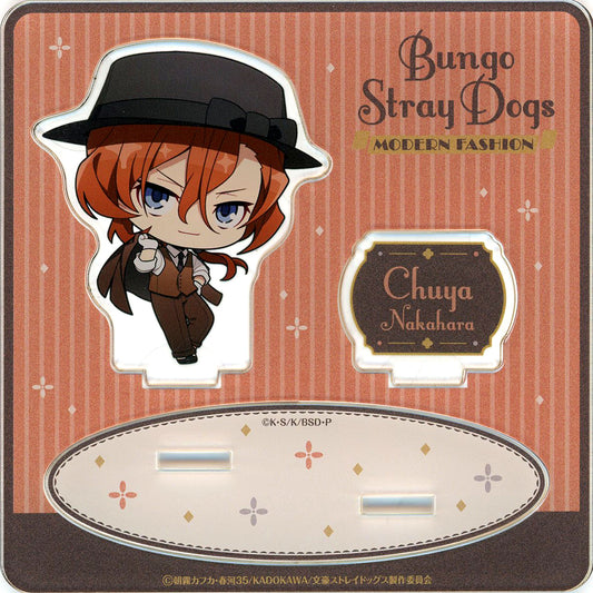 Chuya Nakahara Modern Fashion Chibi Bungo Stray Dogs Loft Pop Up Store Mini Acrylic Stand [USED]