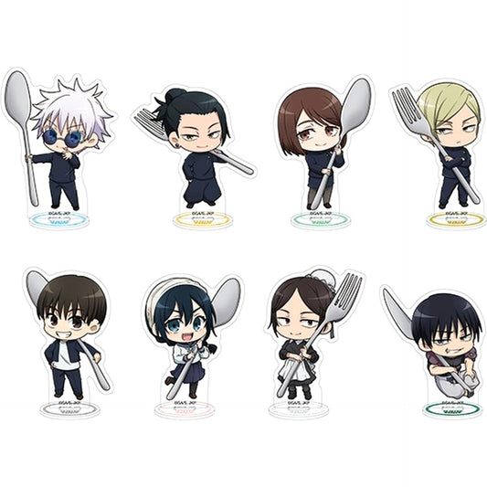 Jujutsu Kaisen Season 2 Satoru Gojo & Others All 8 Types Set MoguFure Acrylic Stand Collection Kaigyoku Gyokusetsu Acrylic Stands [USED]