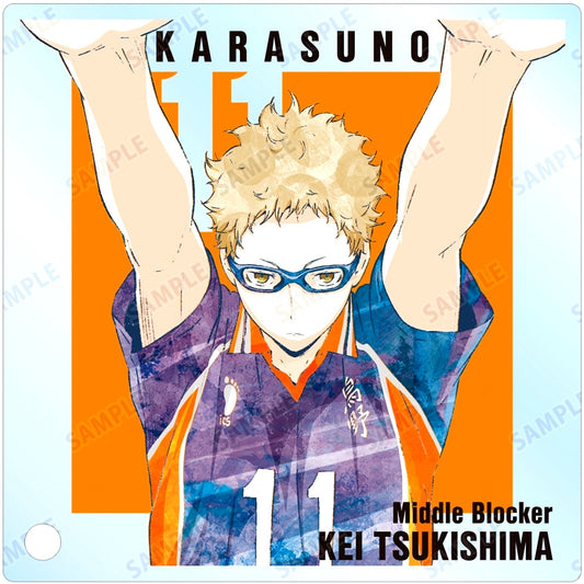Kei Tsukishima Haikyu!! Trading Ani-Art Vol. 3 Acrylic Stand Panel [USED]
