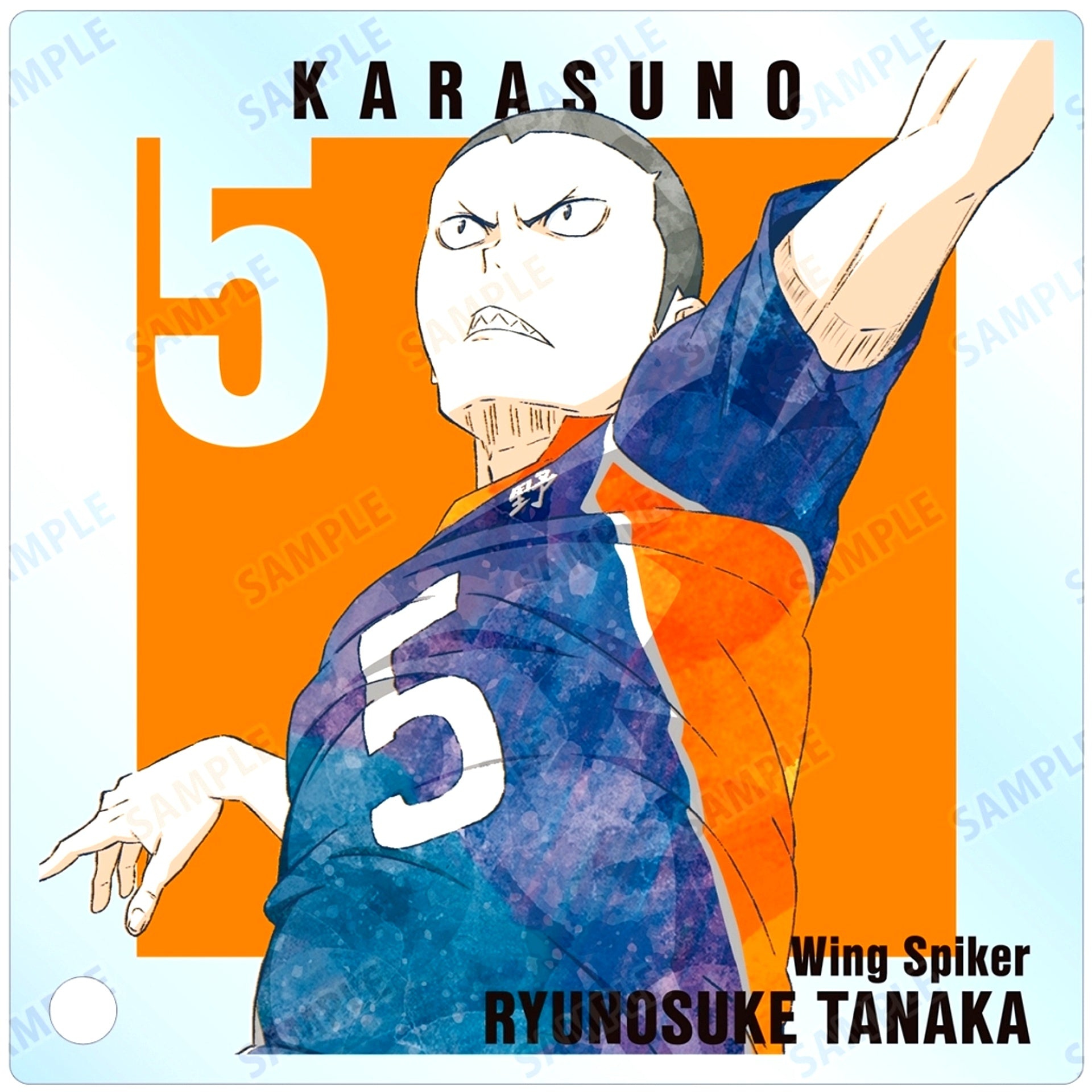 Ryunosuke Tanaka Haikyu!! Trading Ani-Art Part 3 Acrylic Stand Panel [USED]