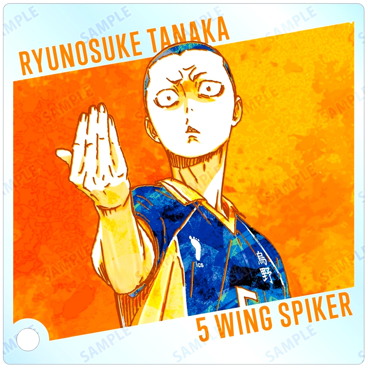 Ryunosuke Tanaka Haikyu!! Trading Ani-Art Vol. 2 Acrylic Stand Panel [USED]