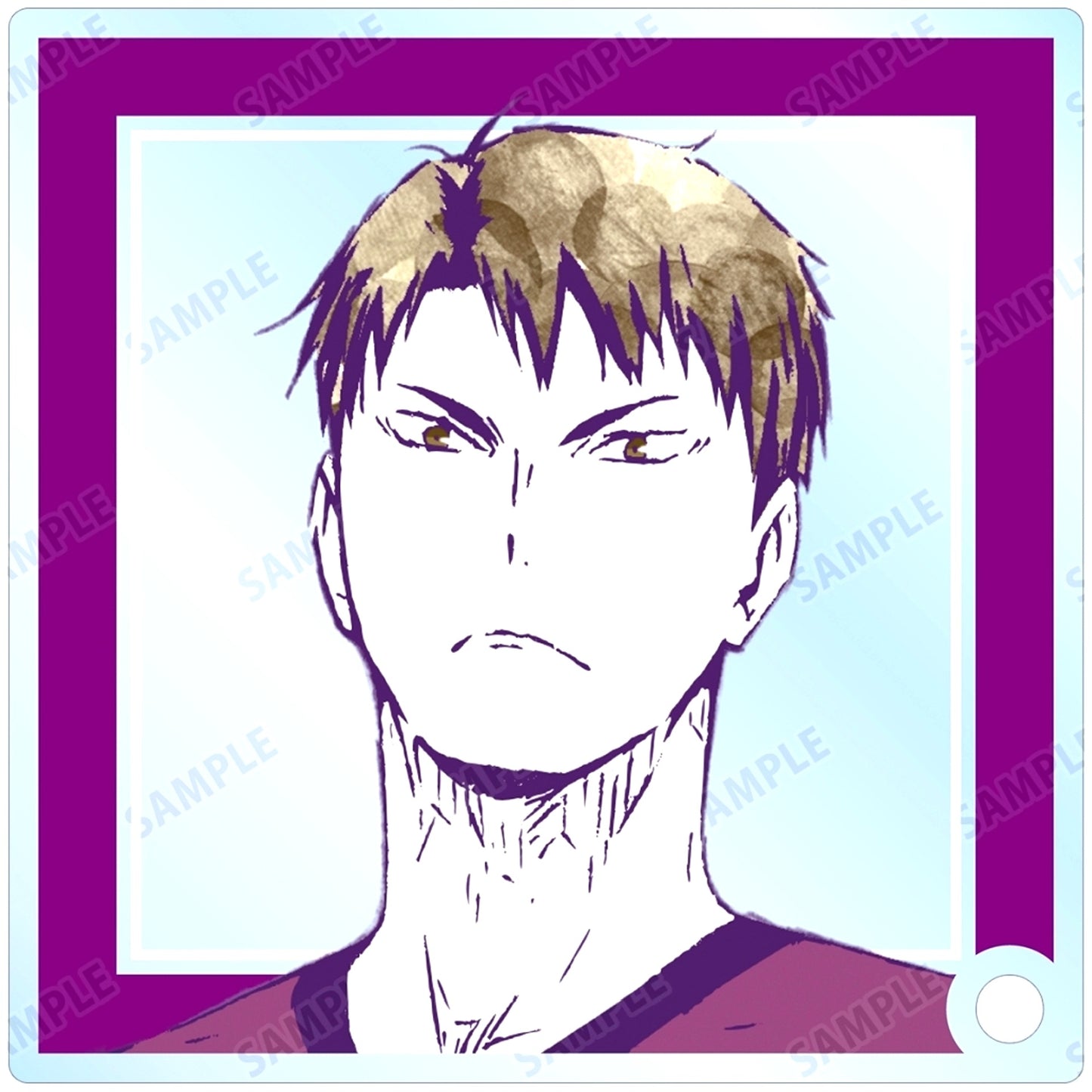 Wakatoshi Ushijima Ver. B Haikyu!! Trading Ani-Art Part 1 Acrylic Stand Panel [USED]