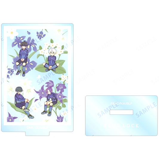Yoichi Isagi & Seishiro Nagi & Reo Mikage & Rin Itoshi Blue Lock Trading Botania Acrylic Stand [USED]