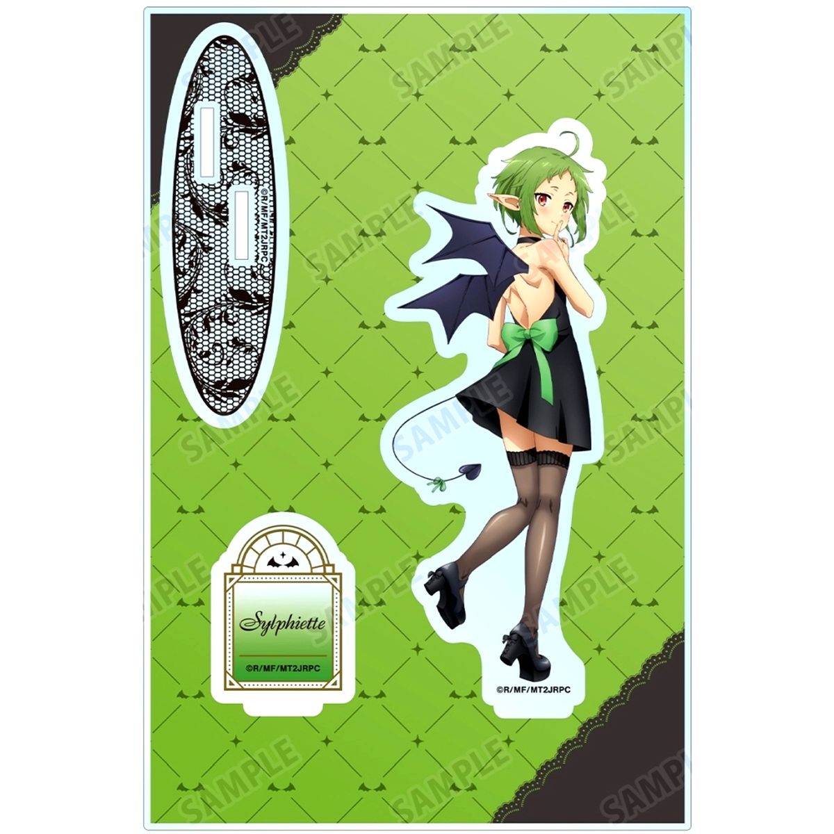 Sylphiette Demon Ver. Original Illustration Parts Included Big Acrylic Stand Mushoku Tensei: Jobless Reincarnation Season 2 [USED]