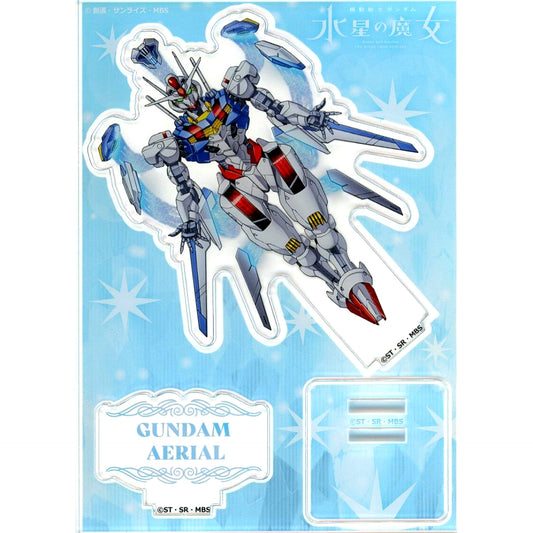 Gundam Aerial Mobile Suit Gundam The Witch from Mercury Acrylic Stand Dress Ver. TSUTAYA POP UP SHOP Vol.2 [USED]