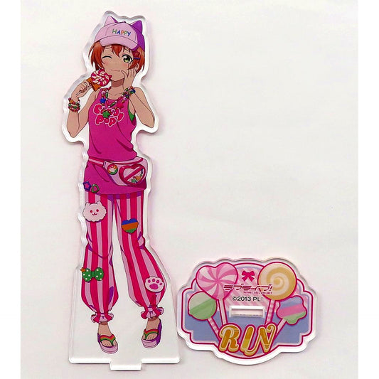 Rin Hoshizora BIG Acrylic Stand Love Live! x Village Vanguard [USED]