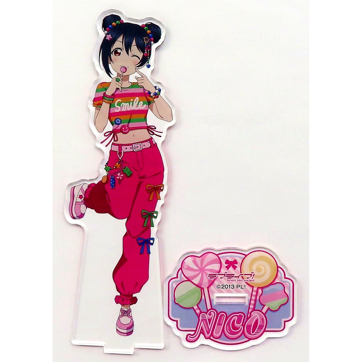 Nico Yazawa BIG Acrylic Stand Love Live! x Village Vanguard [USED]