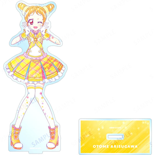 Otome Arisugawa Ani-Art Clear Label Big Acrylic Stand Aikatsu! 10th Story: Starway to the Future [USED]