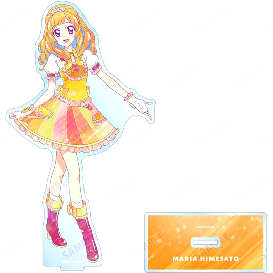 Maria Himesato Ani-Art Clear Label Big Acrylic Stand Aikatsu! 10th Story: Starway to the Future [USED]