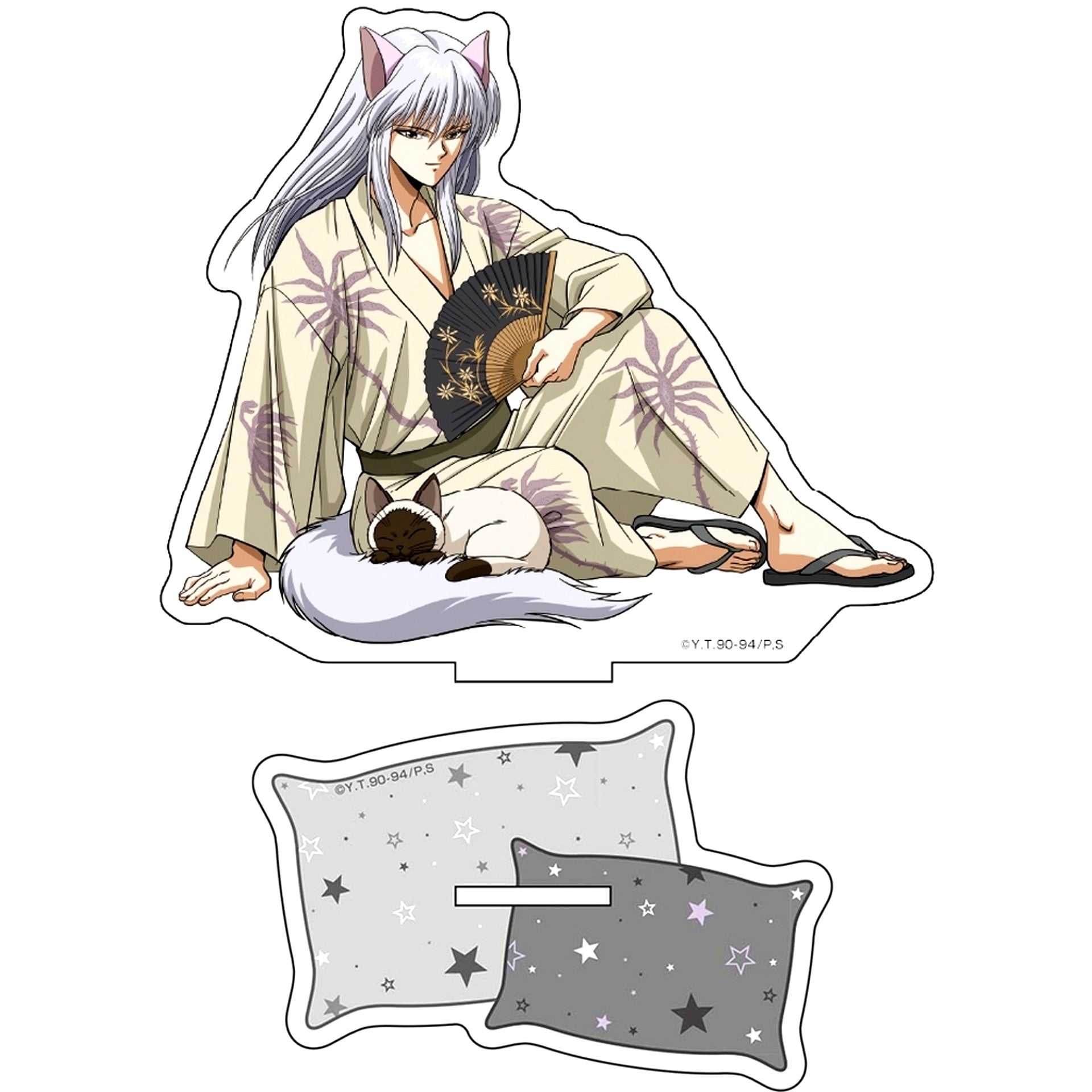 Yoko Kurama Goodnight Ver. Yu Yu Hakusho Illustration BIG Acrylic Stand [USED]