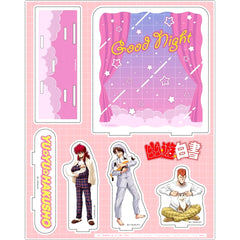 Group B. Blue Pink Goodnight Ver. Yu Yu Hakusho Illustration Acrylic Diorama [USED]