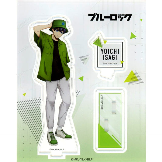 Yoichi Isagi Casual Wear Ver. Acrylic Stand Blue Lock Daikaiboten POP UP STORE [USED]