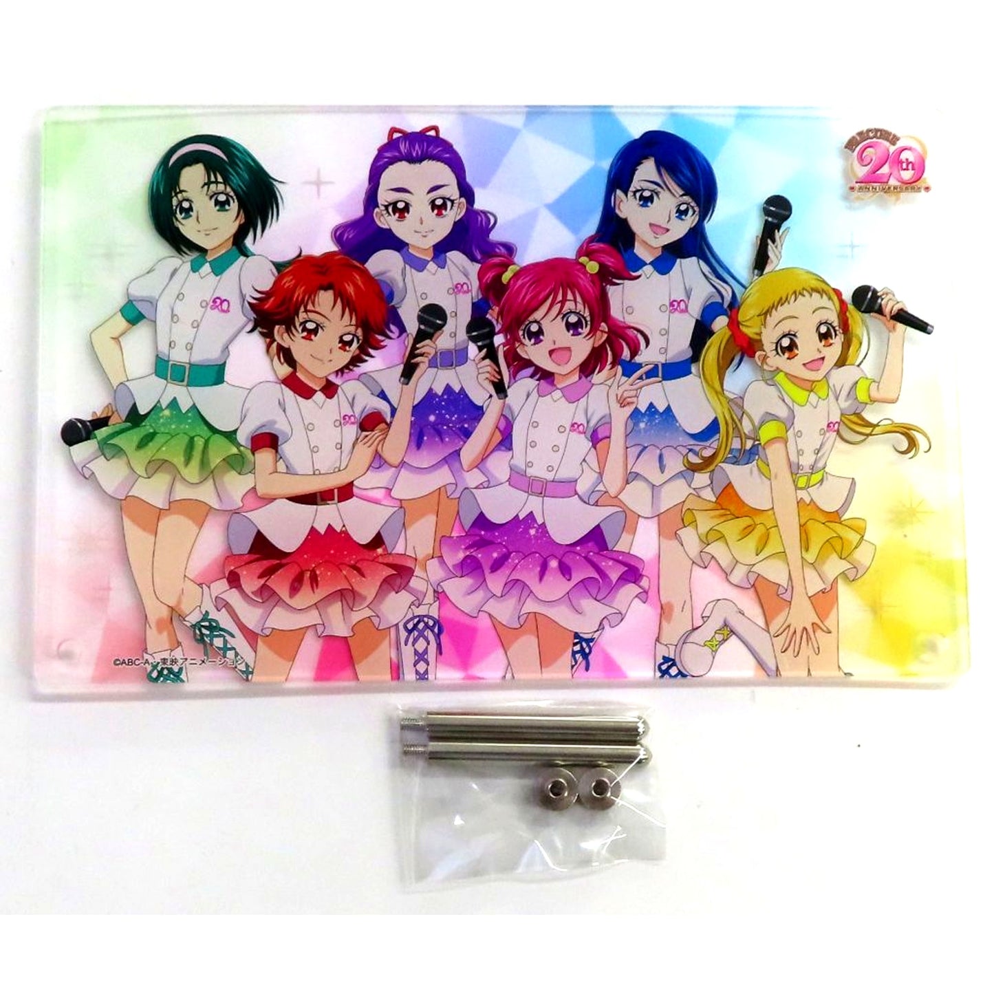 Yes! Precure 5 GoGo! Precure Series 20th Anniversary Acrylic Board Vol. 1 Precure Pretty Store Branch 2023 in OIOI [USED]