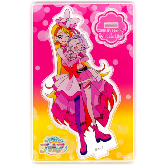 Cure Butterfly & Princess Ellee Hirogaru Sky! PreCure Mini Acrylic Stand Vol. 4 [USED]