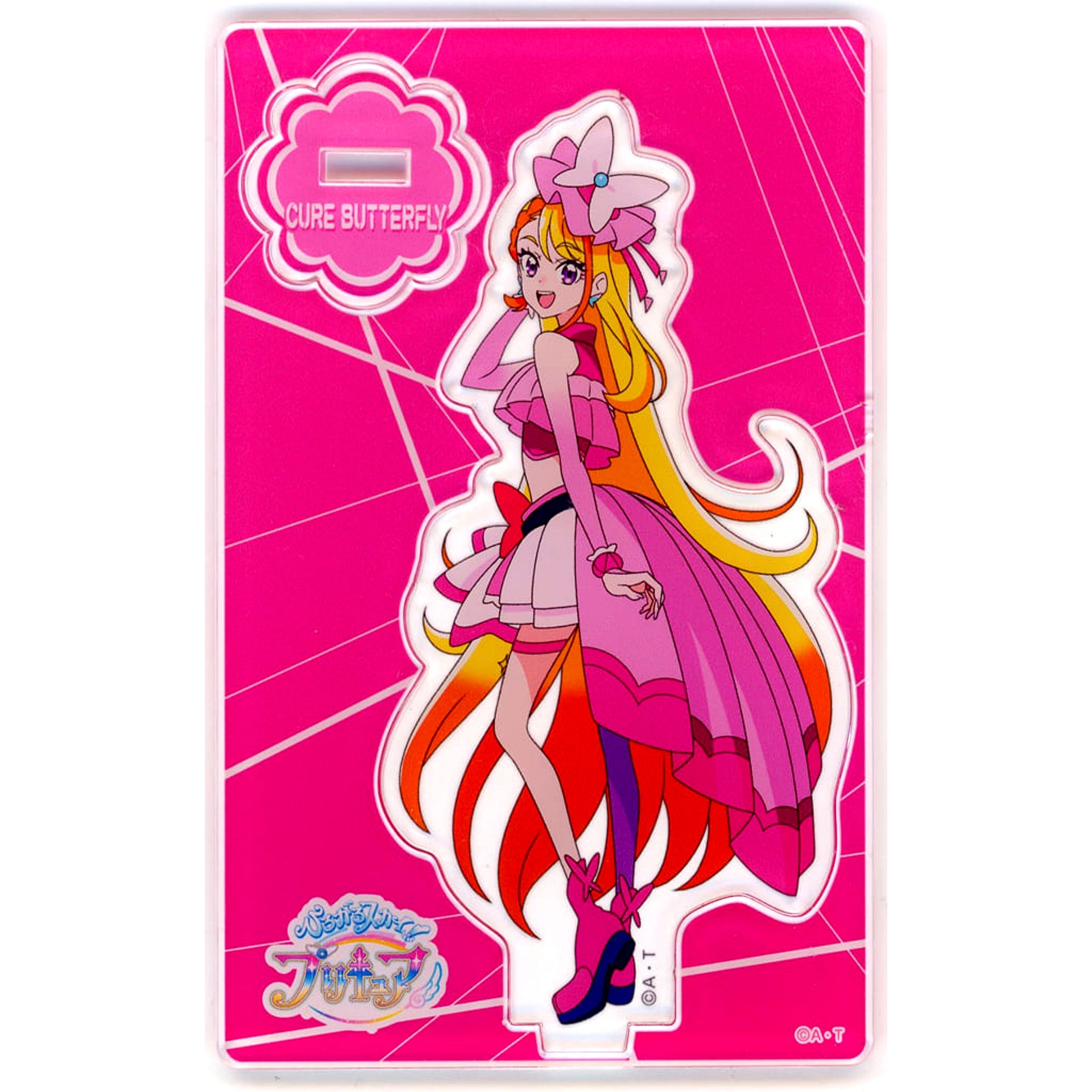 Cure Butterfly Hirogaru Sky Precure Mini Acrylic Stand Series 4 Turning Back [USED]