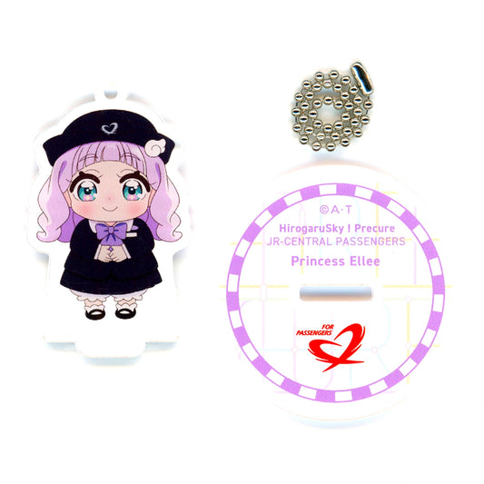 Princess El Acrylic Stand JR Central Passengers Pop Up Shop Ver. Soaring Sky! PreCure x JR Central Passengers Pretty Store Pop Up Shop [USED]