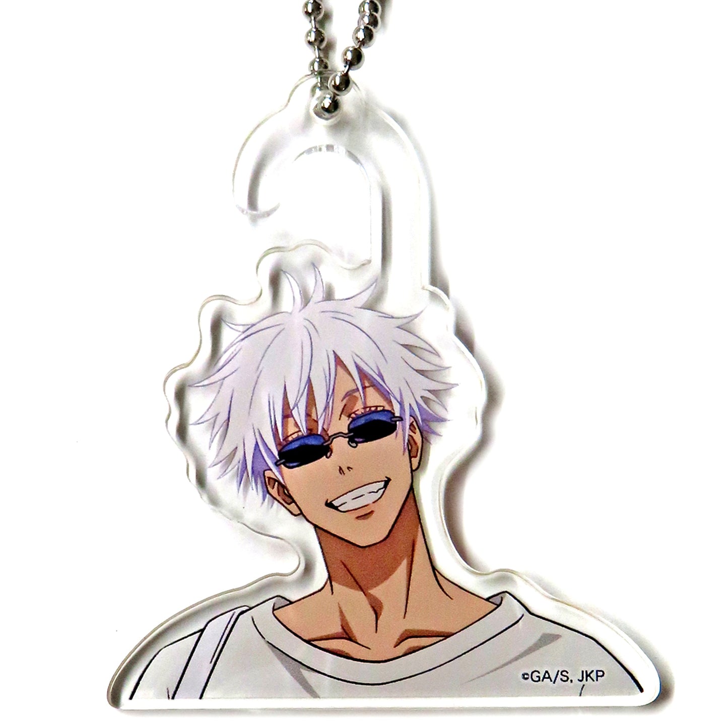 Satoru Gojo Jujutsu Kaisen Pony Cleaning Blind Mini Hanger Acrylic Keychain [USED]