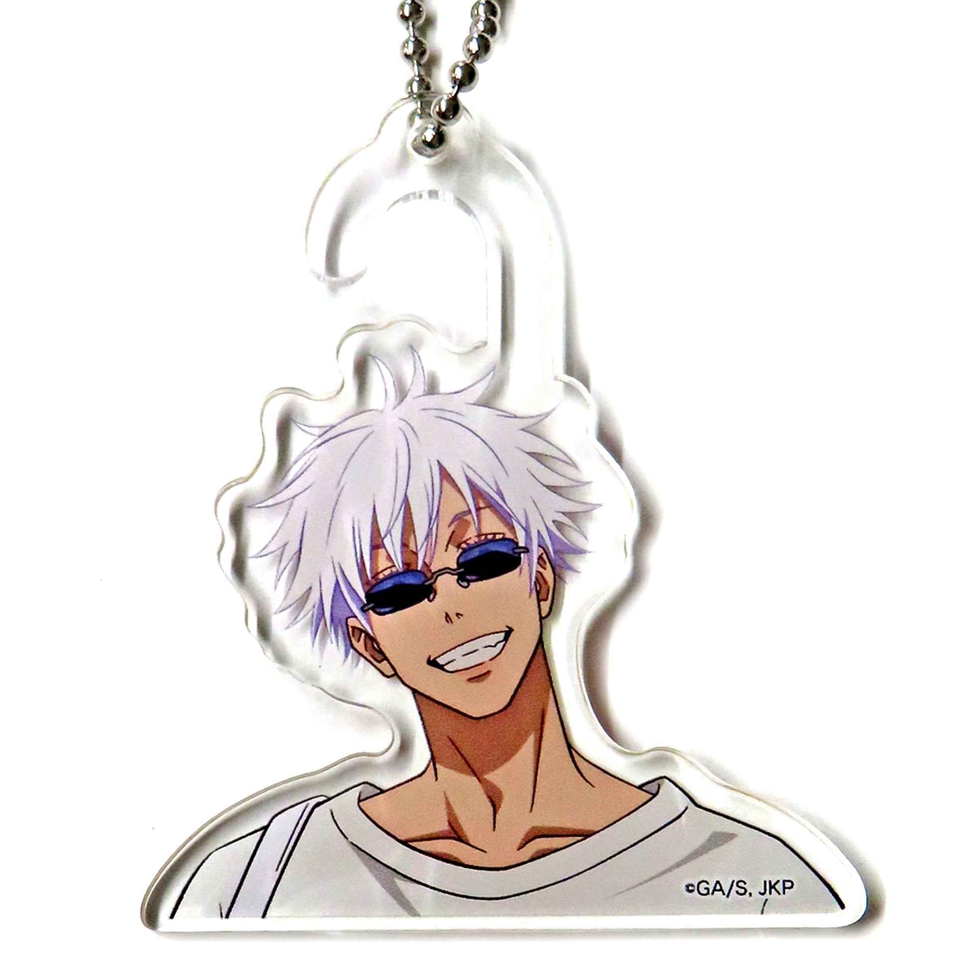 Satoru Gojo Jujutsu Kaisen Pony Cleaning Blind Mini Hanger Acrylic Keychain [USED]