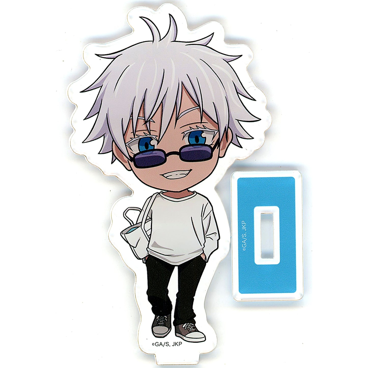 Satoru Gojo Jujutsu Kaisen Pony Cleaning Mini Character Acrylic Stand [USED]