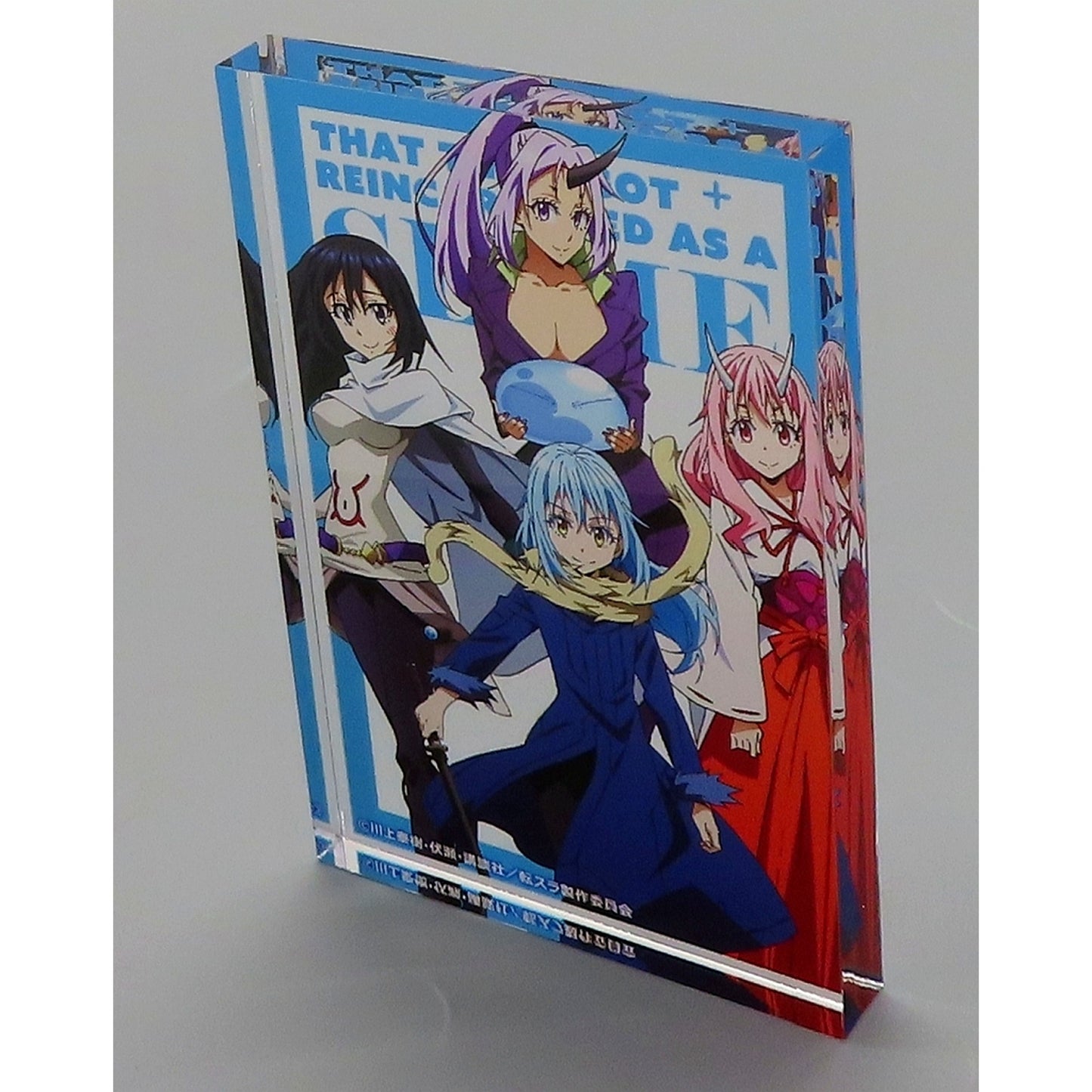 Group Acrylic Block That Time I Got Reincarnated as a Slime x Karaoke no Tetsujin [USED]