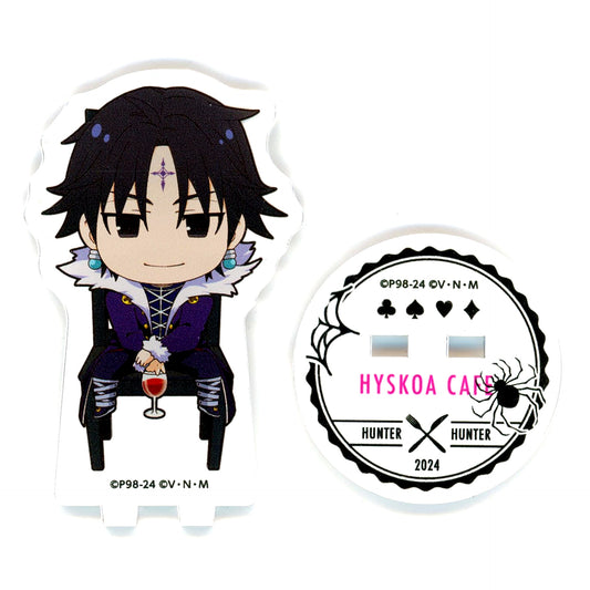 Chrollo Lucilfer Hunter x Hunter Trading Acrylic Stand animatecafe Collaboration Magician Hisoka's Hisoka Cafe Vol.2 [USED]