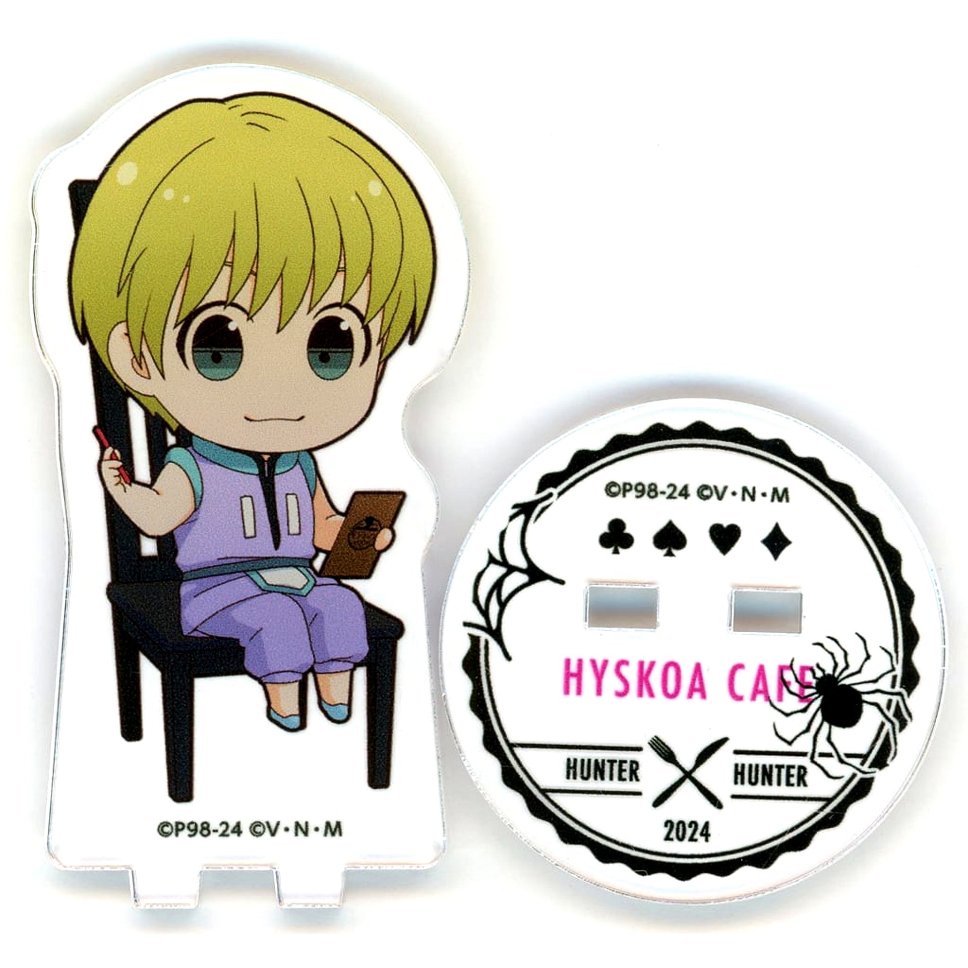 Shalnark Ryusei Hunter x Hunter Trading Acrylic Stand animatecafe Collaboration Magician Hisoka's Hisoka Cafe Vol.2 [USED]