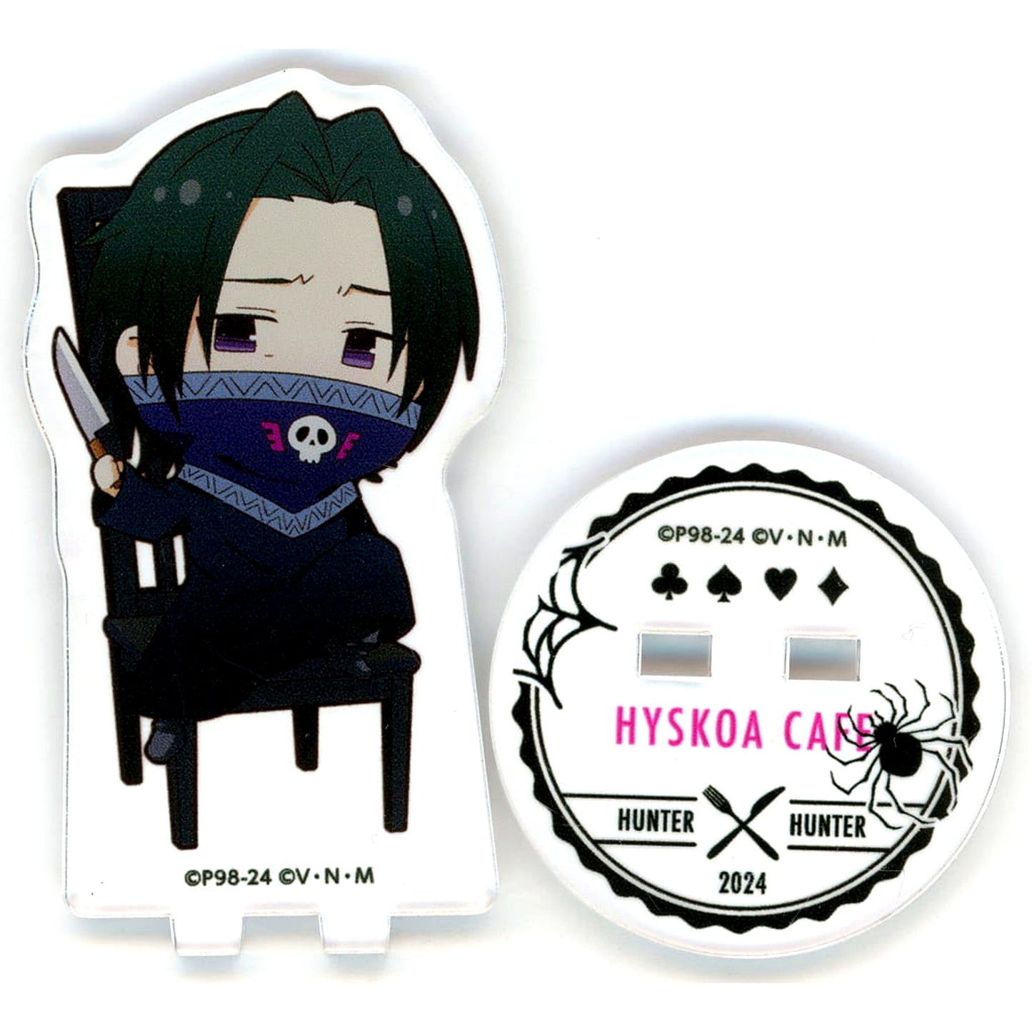 Feitan Portor Hunter x Hunter Trading Acrylic Stand animatecafe Collaboration Magician Hisoka's Hisoka Cafe Vol.2 [USED]