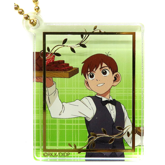 Chilchuck Delicious in Dungeon Trading Foil Stamped Keychain Labyrinth Exploration Exhibition [USED]