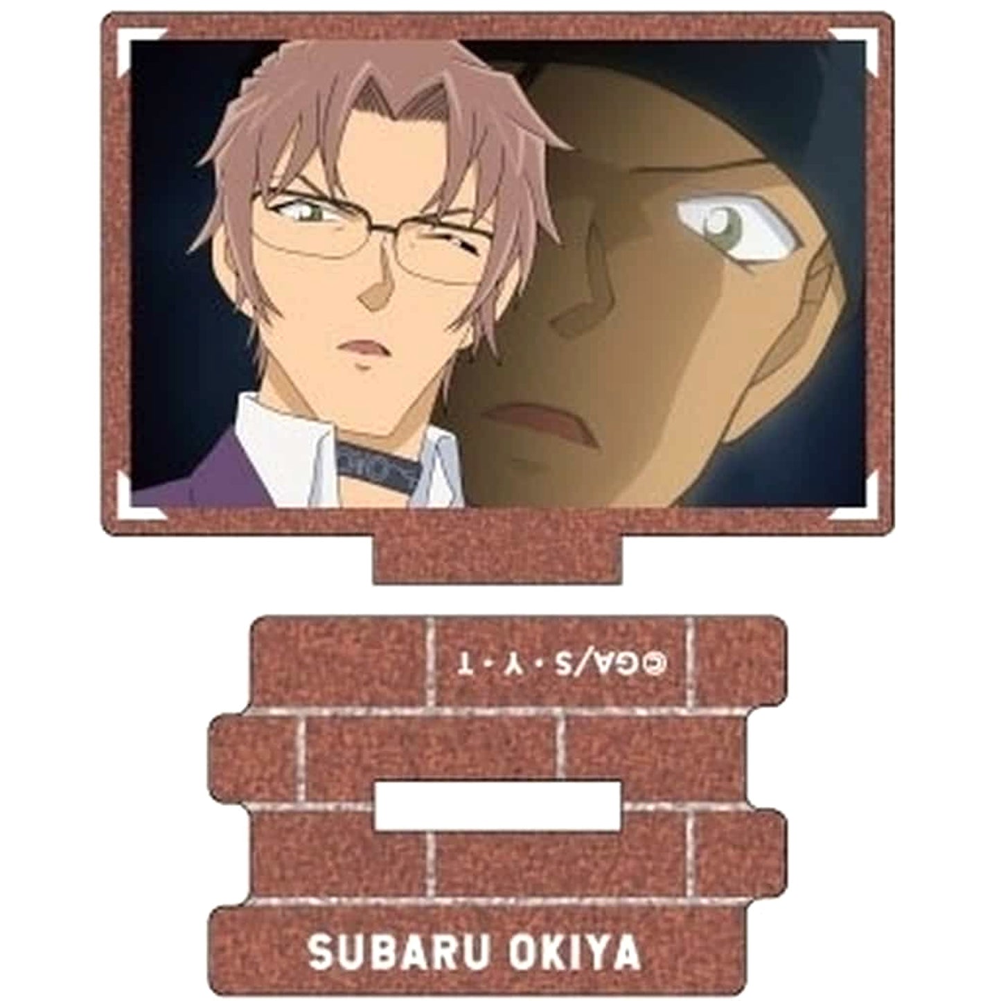 Detective Conan Subaru Okiya Scene Trading Metallic Mini Acrylic Stand Subaru Okiya collection vol. 3 Type E Acrylic Stands [USED]