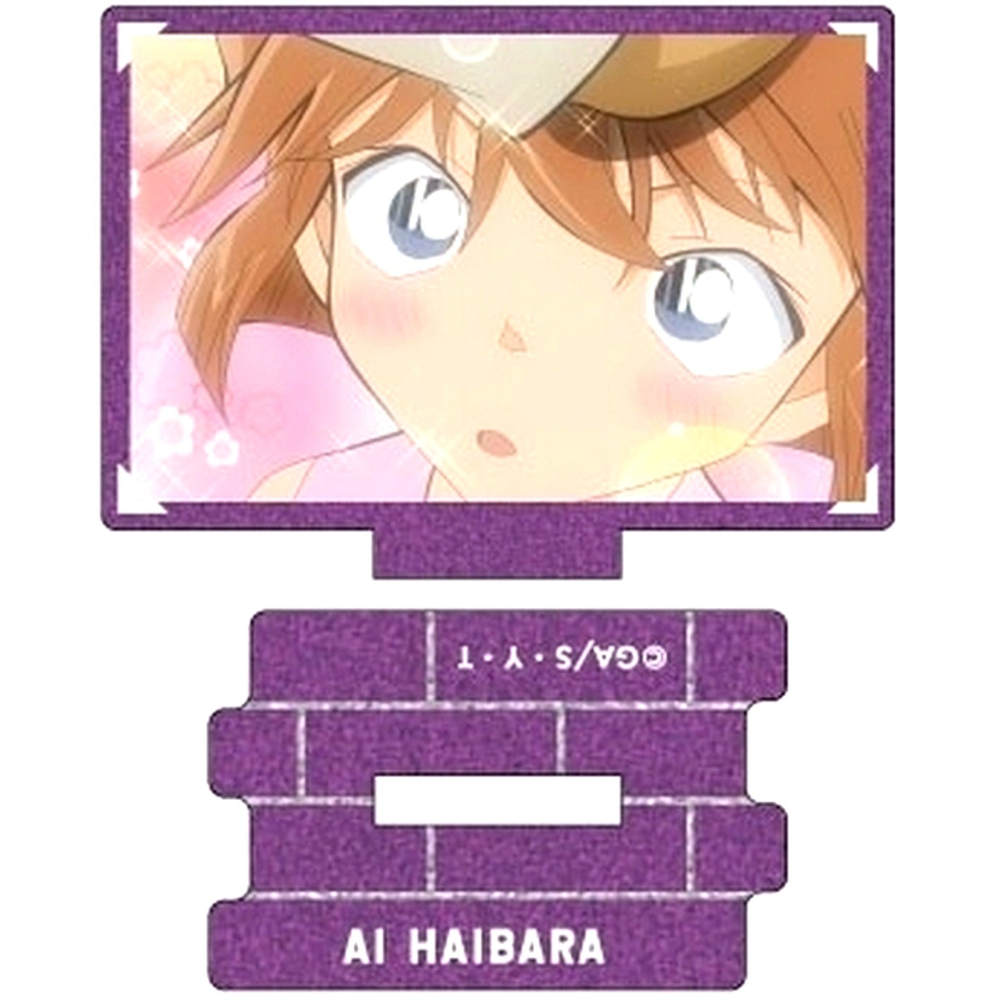 Ai Haibara E Detective Conan Scene Shot Trading Metallic Mini Acrylic Stand Ai Haibara Collection Vol. 3 [USED]