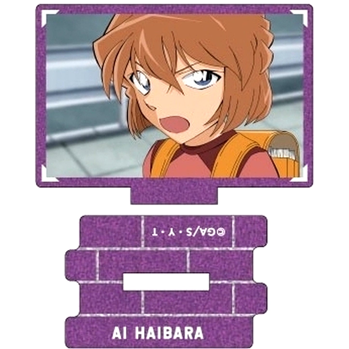 Ai Haibara F Detective Conan Scene Shot Trading Metallic Mini Acrylic Stand Ai Haibara Collection Vol. 3 [USED]