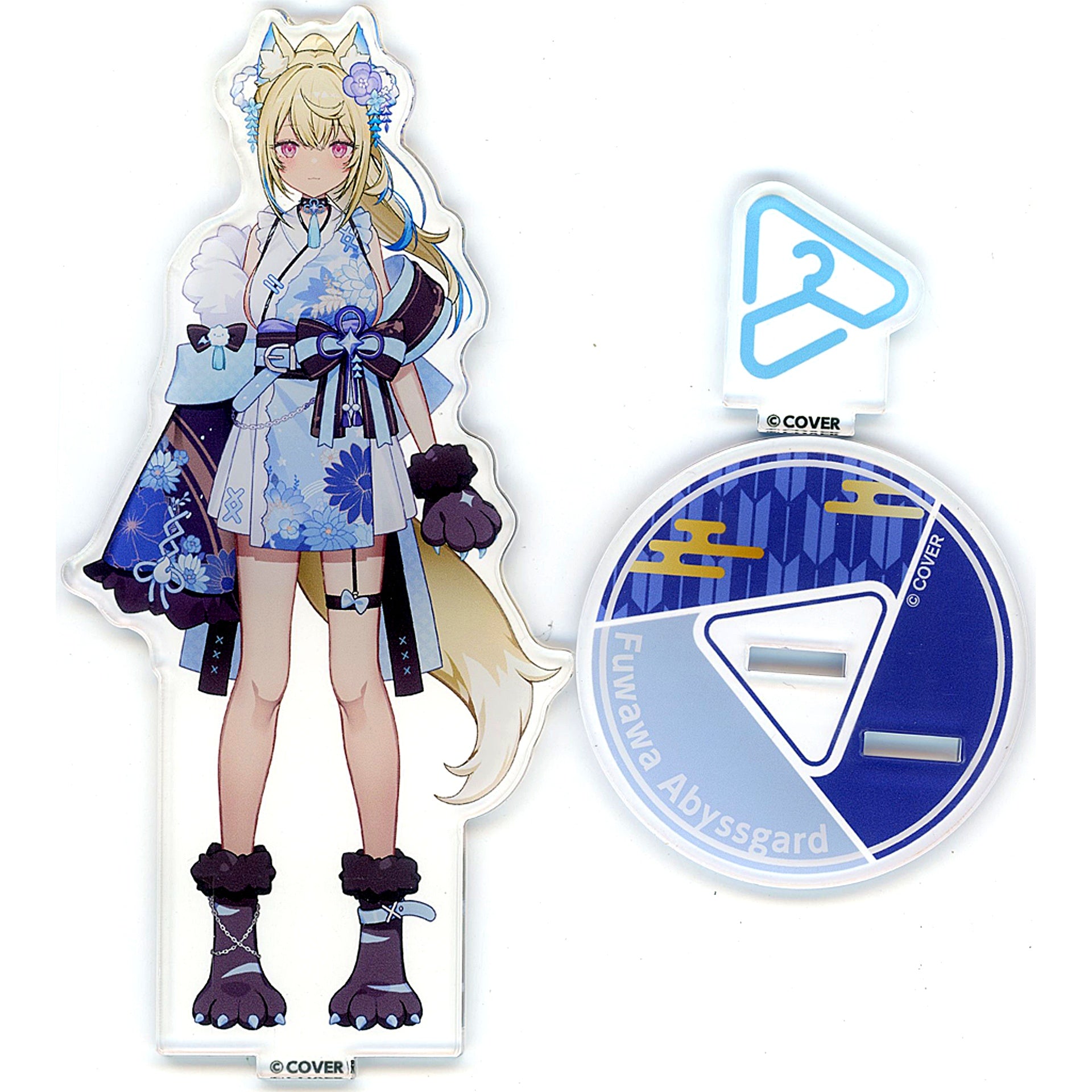 Fuwawa Abyssgard New Year Outfit Acrylic Stand VTuber Hololive English [USED]