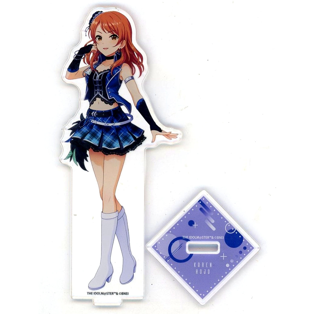 Karen Hojo ConnecTrip Ver. Idolmaster Cinderella Girls Commemorative Official Acrylic Stand [USED]