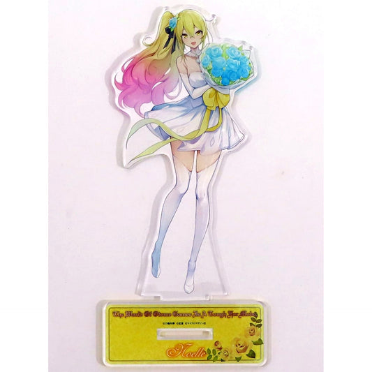 Noelle Illustration Acrylic Stand Bride Series 3 Bundle Bonus for Light Novel Trapped in a Dating Sim Volume 12 Limited Set [USED]