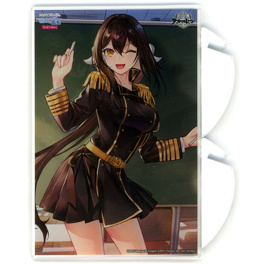 Acrylic Stand Bundle Bonus for Azur Lane Learning World Ships with Senpai Mikasa Blu-ray Sofmap Animega Limited Set [USED]