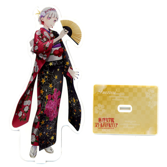 Tsuzuri Yugiri Kaga Yuzen Illustration Big Acrylic Stand Ishikawa x Love Live! Hasunosora Girls' High School Idol Club Part 2 Kaga Yuzen Collabo [USED]