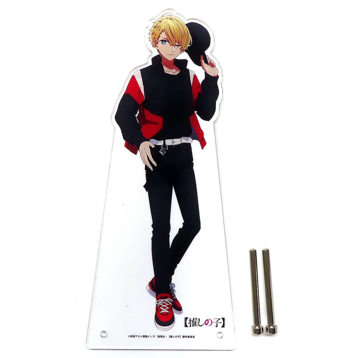 Aquamarine Hoshino Big Acrylic Stand Oshi No Ko x Pizza Hut [USED]