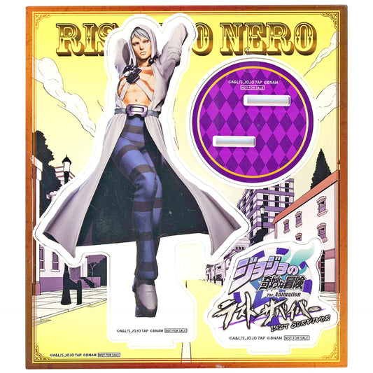 Risotto Nero Spectral White Character Acrylic Stand JoJo's Bizarre Adventure: Last Survivor Original Goods Campaign Vol. 3 50pt Exchange [USED]