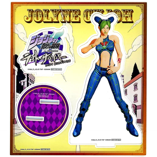 Jolyne Cujoh Ocean Blue Character Acrylic Stand JoJo's Bizarre Adventure: Last Survivor Original Goods Campaign Vol. 3 50pt Exchange [USED]