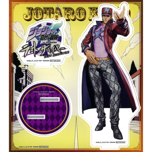 Jotaro Kujo Stone Ocean Veteran Red Character Acrylic Stand JoJo's Bizarre Adventure Last Survivor Original Goods Get Campaign Part 3 50pt Exchange [USED]