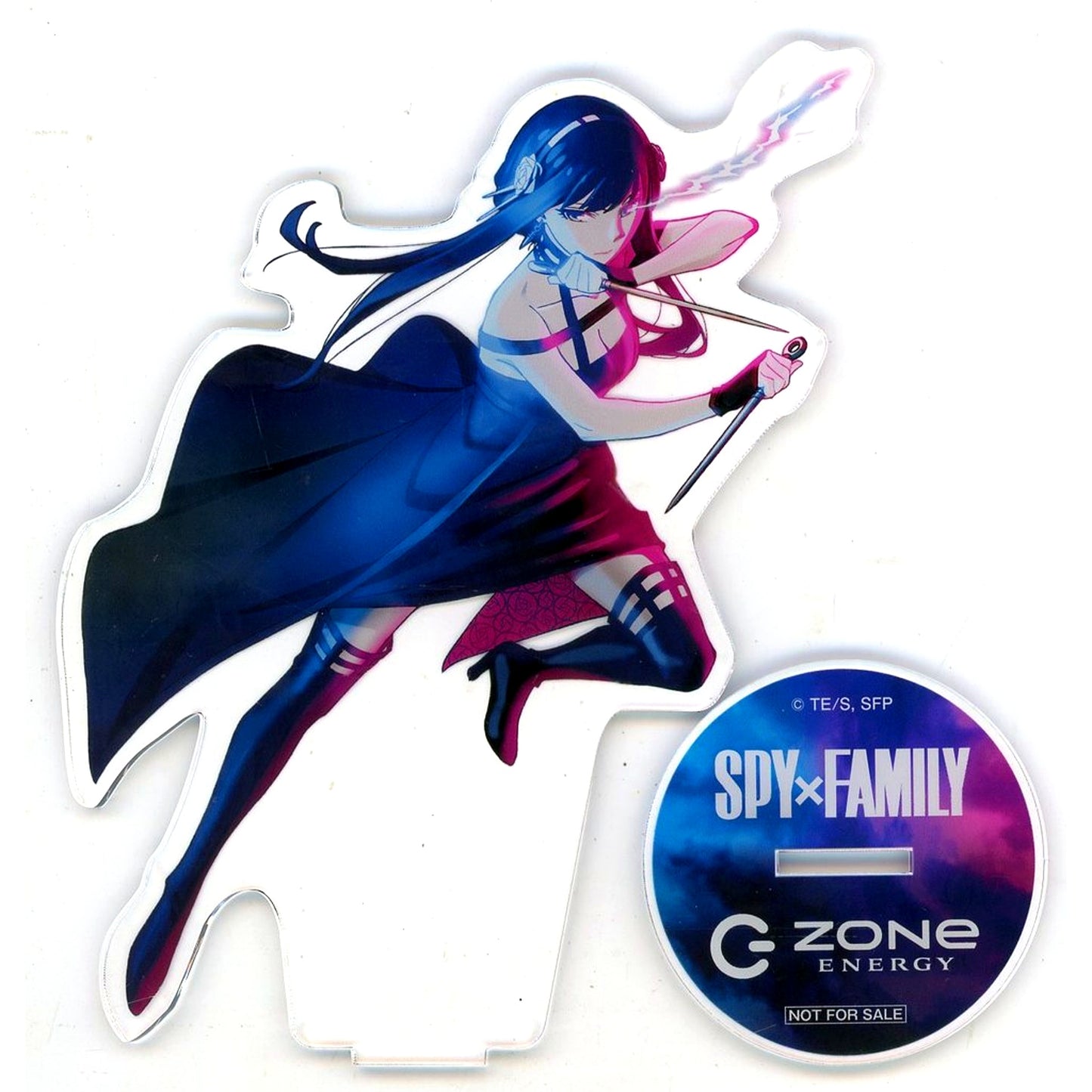 Yor Forger SPY x FAMILY x ZONe Campaign Lottery Winner Acrylic Stand [USED]